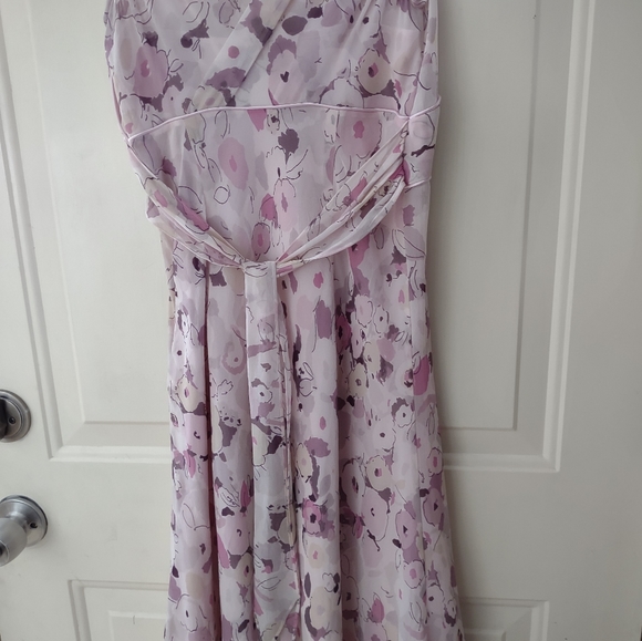 Beautiful soft pink and purple Express Dress - Picture 4 of 4